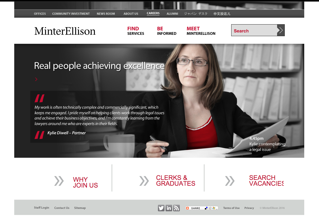 Minter Ellison Old Site