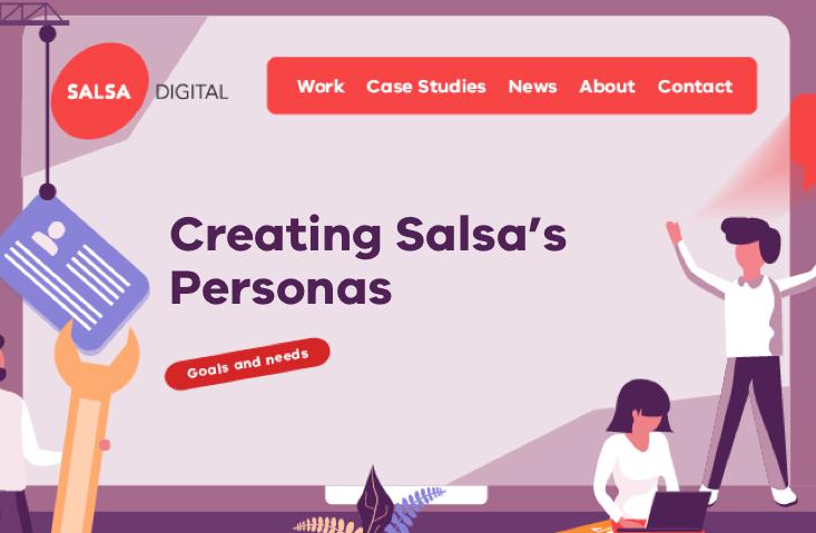 User analytics and persona development | Salsa Digital
