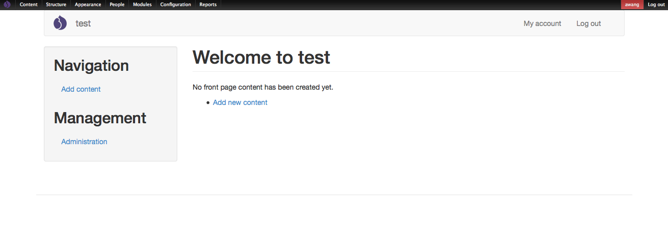 Drupal CMS - Distribution with bootstrap base theme Drupal CMS - Distribution with bootstrap base theme