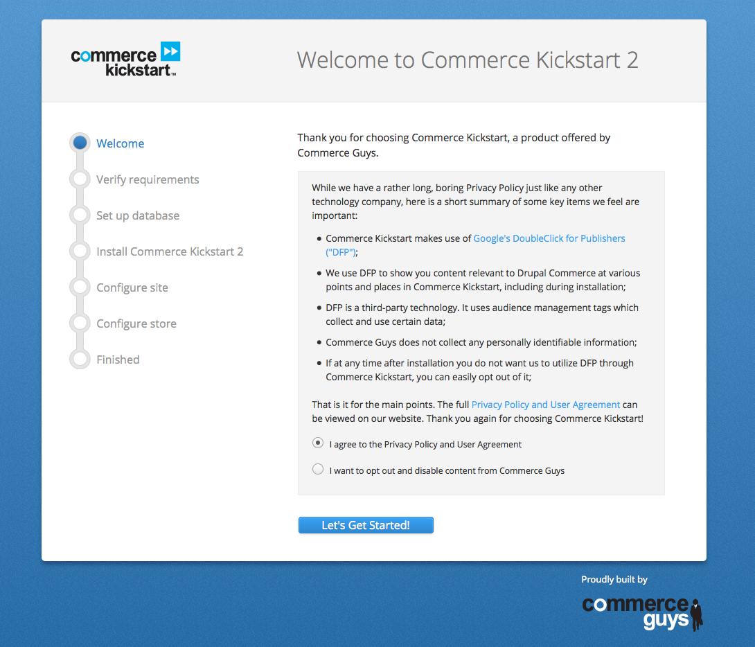 Drupal CMS - Drupal Commerce Kickstart 2 installation profile theme Drupal CMS - Drupal Commerce Kickstart 2 installation profile theme
