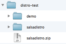 Drupal CMS - Drush make command result Drupal CMS - Drush make command result