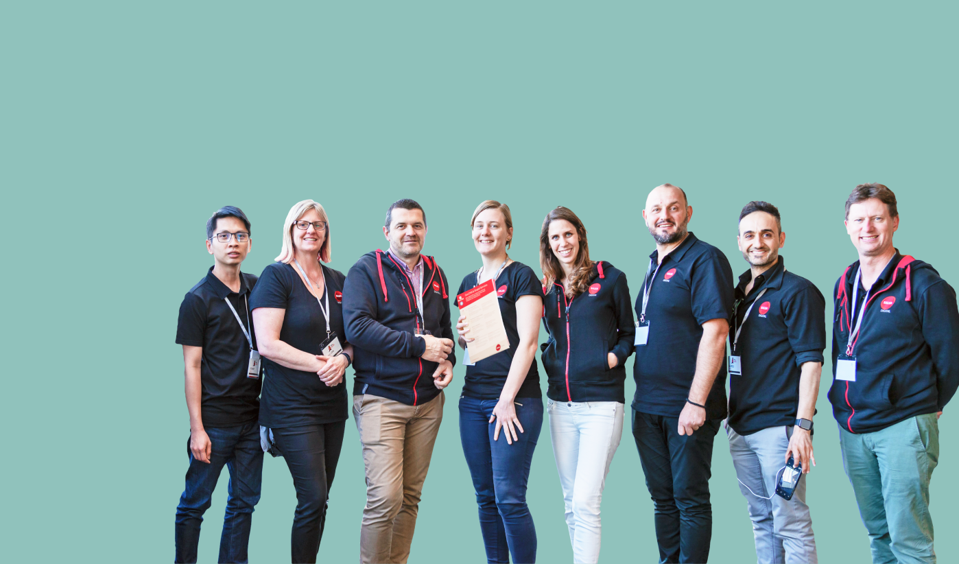 Image of Salsarians - Sonny Kieu, Phillipa Martin, Con Fountas, Kristy DeVries, Juliane Erben, Jim Tasevski, Alfred Deeb and Paul Morriss