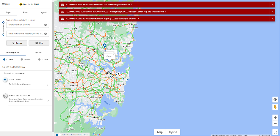 Live Traffic NSW