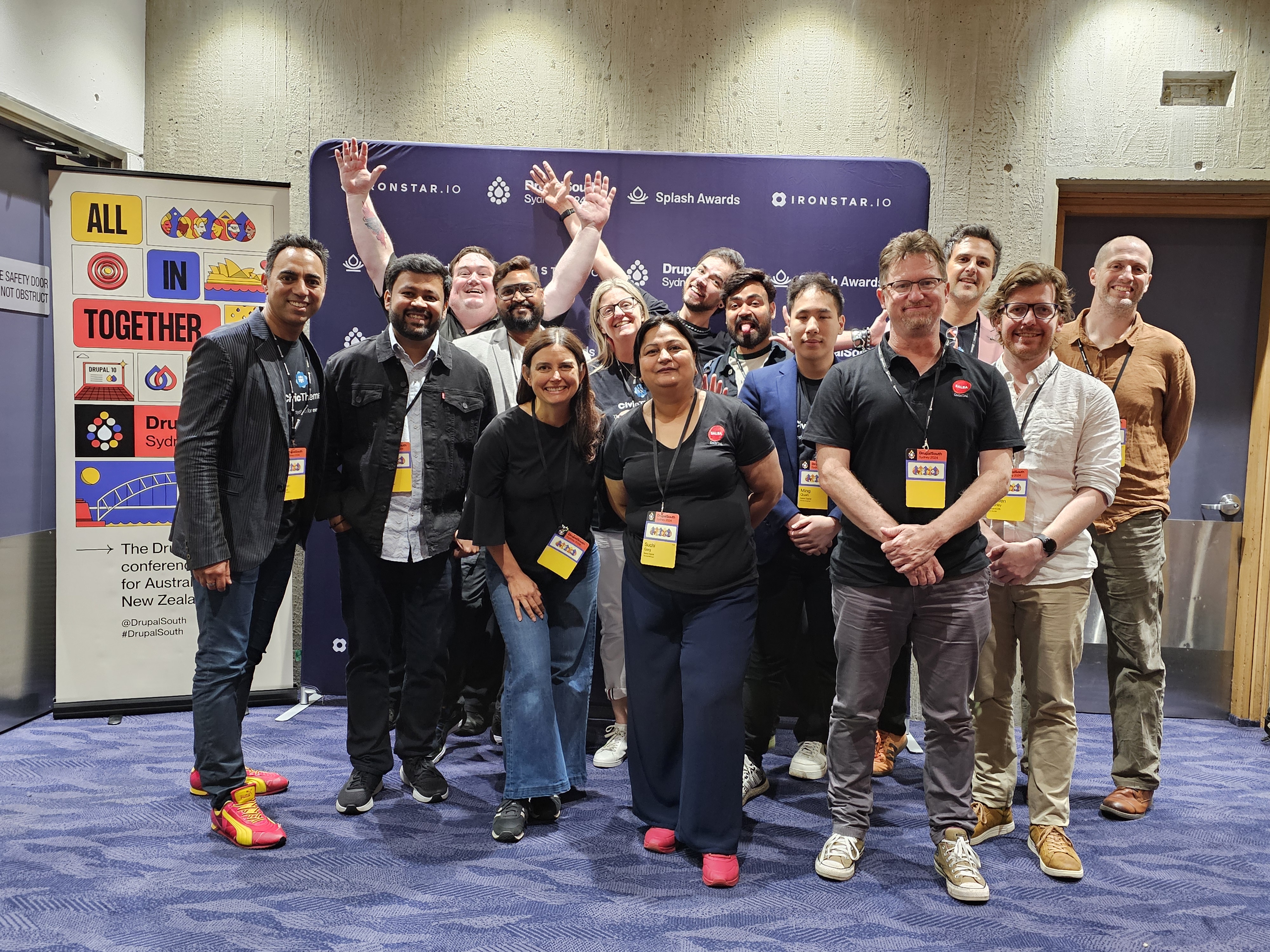 Salsarians at DrupalSouth 2024 in Sydney